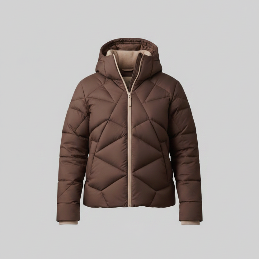 The Chroma-Ridge Reversible Puffer Jacket
