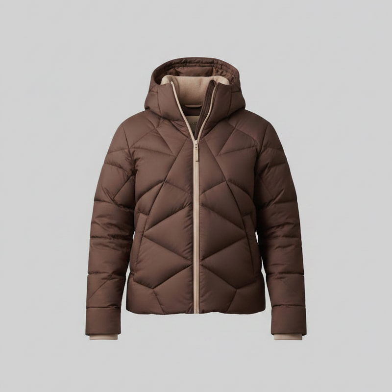 The Chroma-Ridge Reversible Puffer Jacket