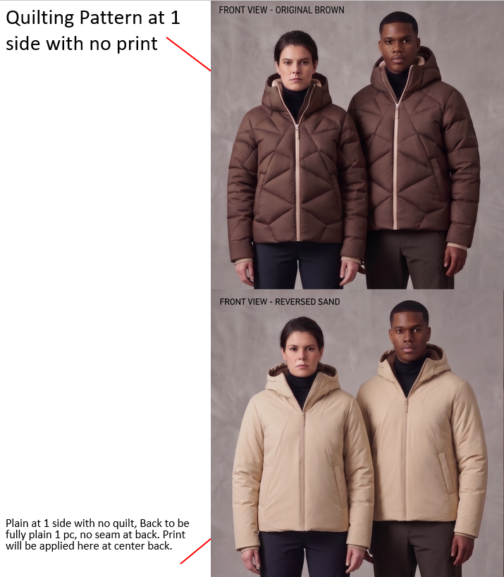 The Chroma-Ridge Reversible Puffer Jacket